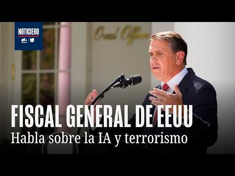 US Attorney General Todd Blanche's Spanish-language press conference at the White House
