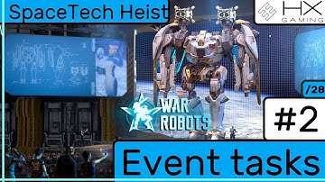 War Robots - How to solve task #2 "SpaceTech Heist (2/28)" - ULTRA-SHORT