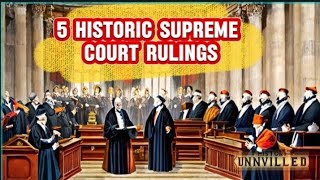The 14th Amendment: 5 Historic Supreme Court Rulings