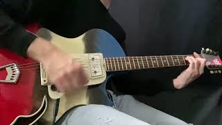 Rare 1960-62 Multicolor Wandre Blue Jeans