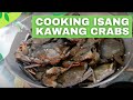 Crabs in spicy butter garlic sauce  must try