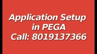 PEGA Online Training DEMO Videos | PEGA Training in Canada