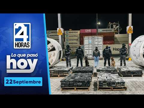One Ton of Drugs Seized at Posorja Port | September 22, 2026 | What Happened Today