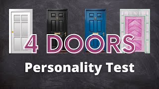 4 Doors Personality Test - Intimate interpretation of your personal traits
