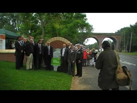 Opening Ceremony Worcester Hylton Road Flood Allev...