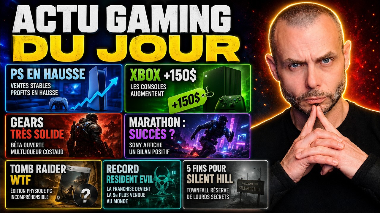 🔥ACTU GAMING DU JOUR (1er AOUT): Xbox augmente ses prix, Sony jubile, Gears revient fort