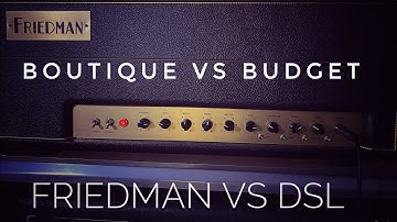 Friedman BE100 vs Marshall DSL - How close can they sound? (Free Kemper profiles of each included)