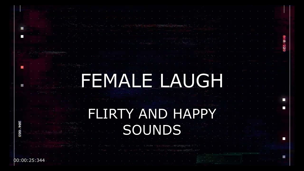 Female Laugh – Romantic, Flirty, and Happy Sound Effect - Royalty Free