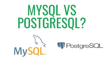 MySQL vs PostgreSql