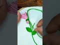 flower embroidery #shortsfeed #shortsvideo #shortvideo #shorts #flower