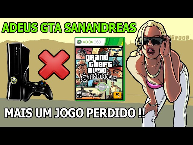 Jogo Gta Grand Theft Auto: San Andreas - Xbox 360 - Rockstar