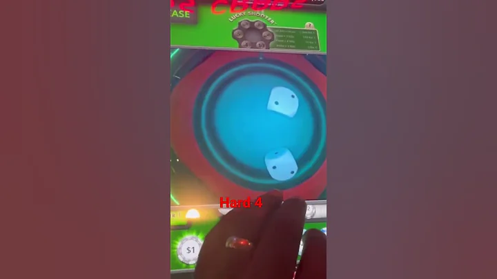 Bubble Craps: Hard 4 Missed 10 - Win Big!#crapsstrategy