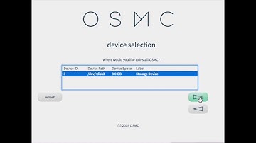 OSMC installation for Raspbeery Pi