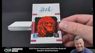 2023 Panini Impeccable WWE Box Break #1