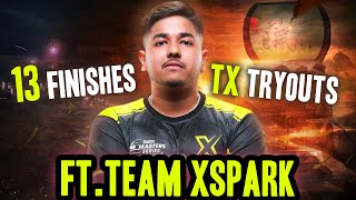 *13* Finishes Match with TX tryouts I ft. TX SARANG