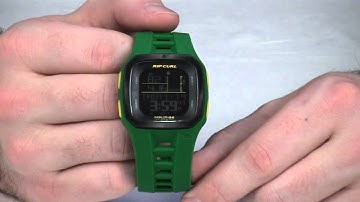 Rip Curl Trestles Pro Tide Watch Review at Surfboards.com