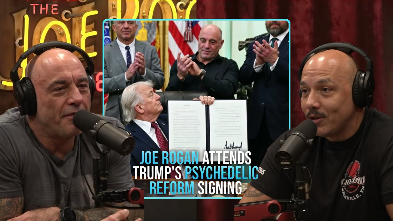 Joe Talks About His Meeting With Trump At The White House | Joe Rogan & Luis J Gomez