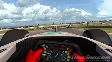 iRacing Interlagos 1:14.283 Williams FW31 F1 Onboard + TV