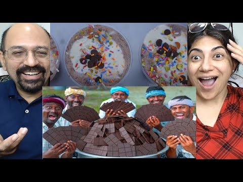 CHOCOLATE MILKSHAKE | Dark Chocolate Milkshake Recipe in American Village | Healthy Summer Drink