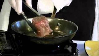 Dada chef/owner bruce feingold explains how to make filet oscar.