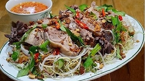Hướng Dẫn Làm Món GỎI VỊT Thơm Ngon Không Ngán - Món Ngon Cuối Tuần - MONNGONTV