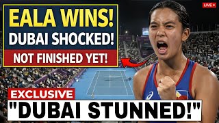 DUBAI SHOCKED! Alexandra Eala’s Jaw-Dropping Comeback Stuns the Dubai Duty Free Open