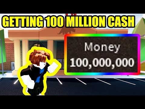 Getting 100 Million Cash As Bacon Hair In Roblox Jailbreak Youtube - major money lover roblox