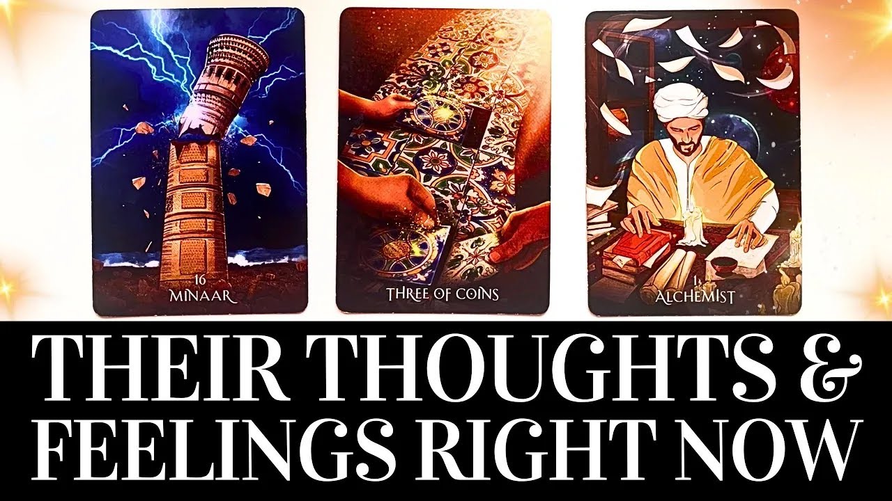 THEIR  EXACT THOUGHTS  FEELINGS About YOU Right NOW  PICK A CARD Timeless Love Tarot Reading