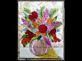 #51 Tutorial - Pearl alcohol ink bouquet in a vase