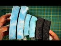 ASMR SPONGE RIPPING // JELLY SOAPY SPONGE RIPPING