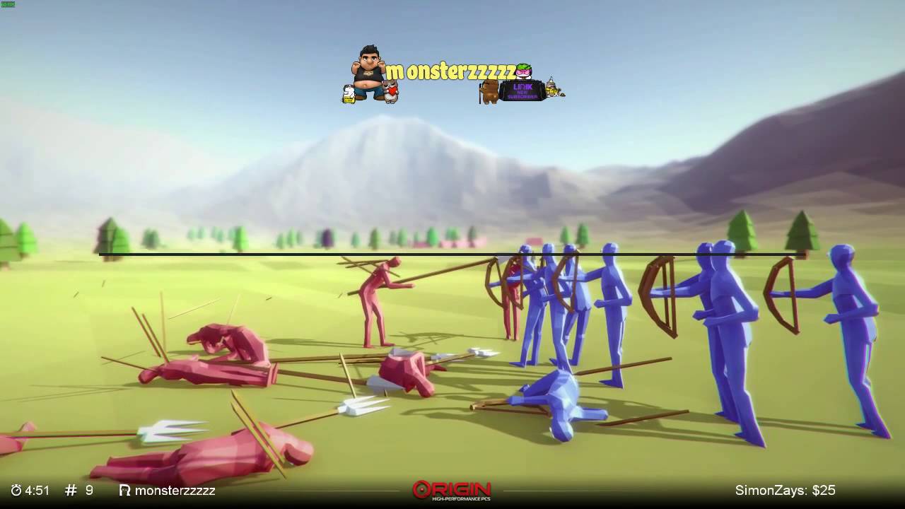 Lirik plays Totally Accurate Battle Simulator