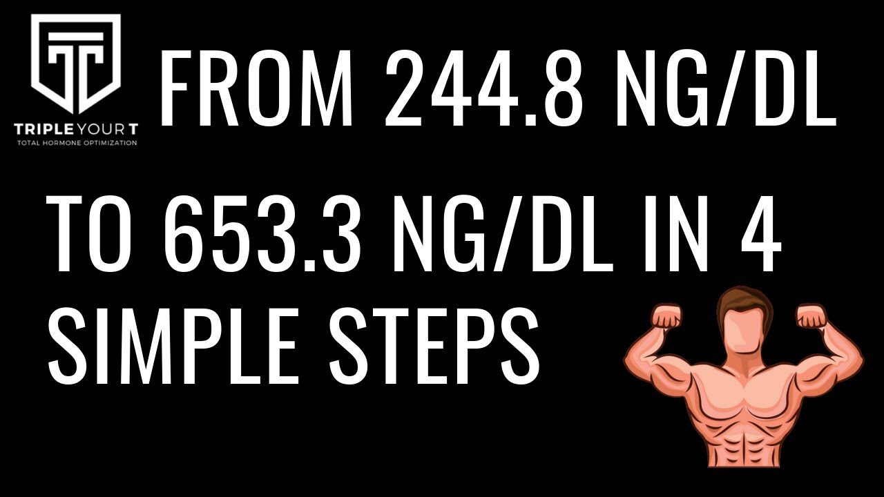 How He Naturally TRIPLED His Testosterone YouTube