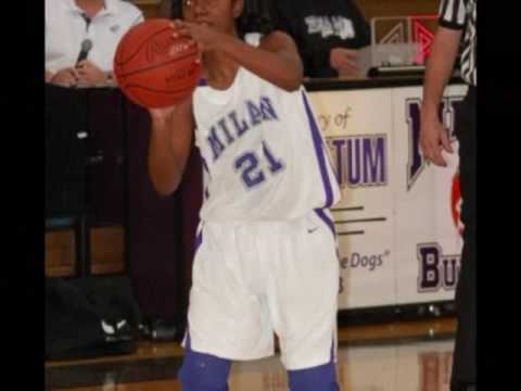 MILAN LADY BULLDOGS BASKETBALL - CRYSTAL BLEDSOE
