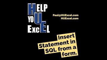 SQL Insert Into statement using data gathered from a form in MS Access.