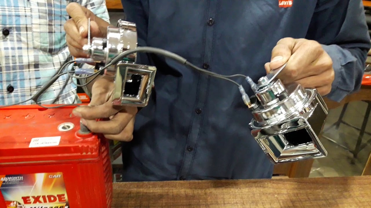 hella chrome windtone horns sound testhella chrome windtone horns