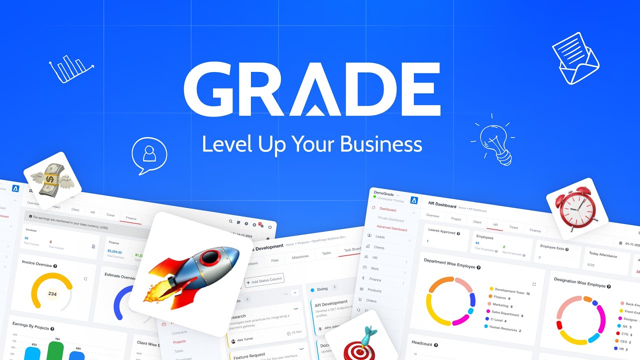 Grade — Your ERP system for business growth