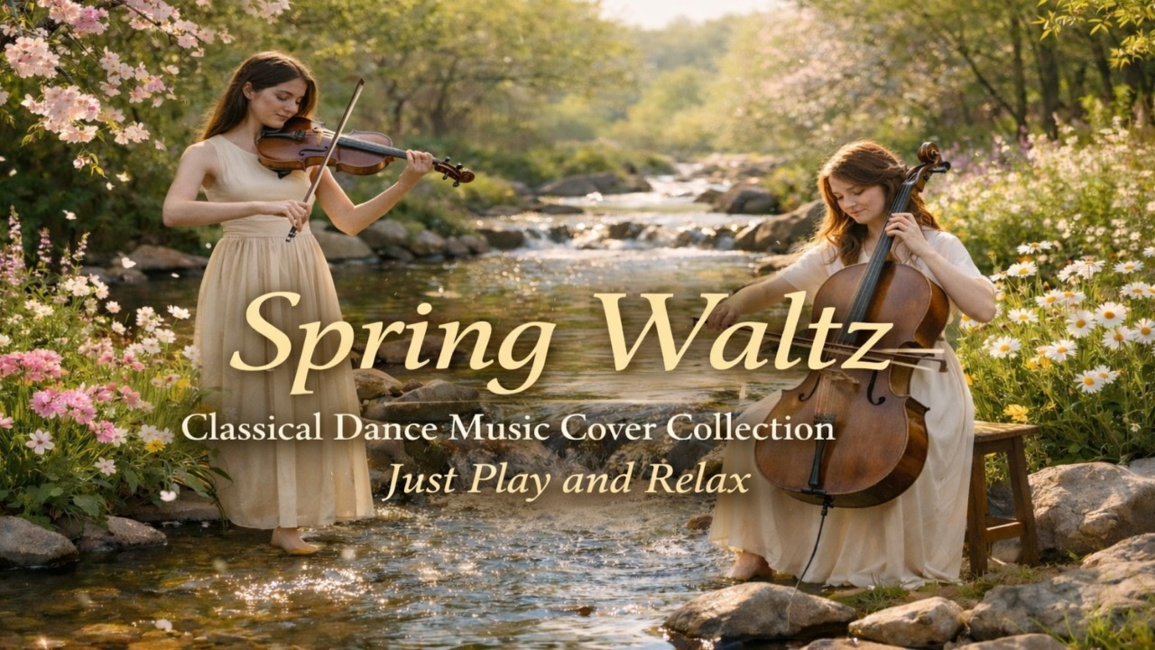 Spring Waltz – Classical Dance Music Cover Collection | Just Play and Relax ㅣ달빛 아래서 부르는 올드 랭 사인 | 클래