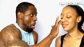 My Boyfriend Does My Makeup Tag | SugarStilettosSt