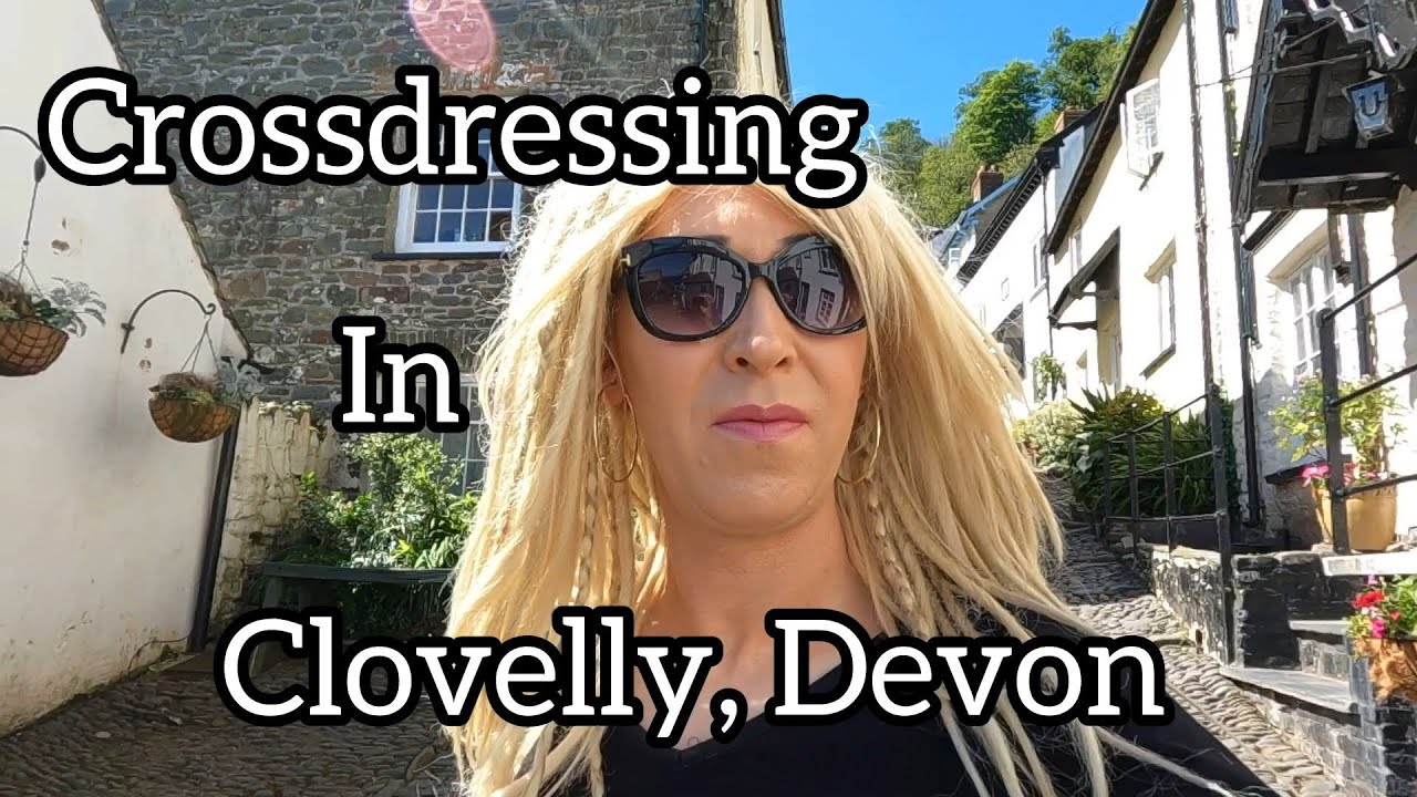 The beautiful village of Clovelly in North Devon. The crossdressers take x
