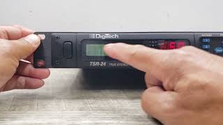 How to make brightness & contrast adjustment on Digitech TSR-24 Processor #shorts
