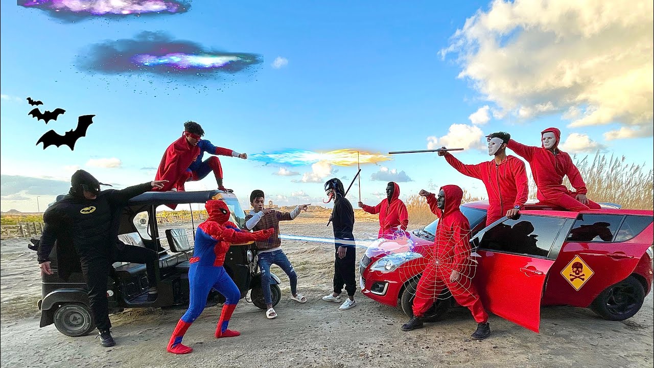 العصابه واسبايدرمان (الجزء الخامس)❌🔱السلسيلي