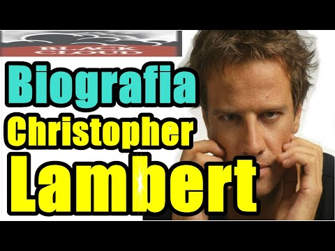 Vídeo: Christopher Lambert: Biografia, Carreira E Vida Pessoal