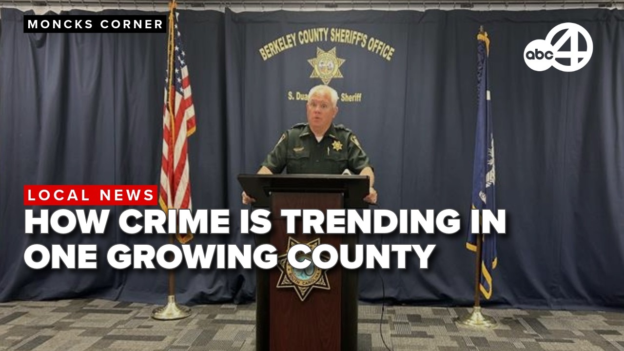 Berkeley County Sheriff Lewis pledges transparency as agency releases 2025 crime report