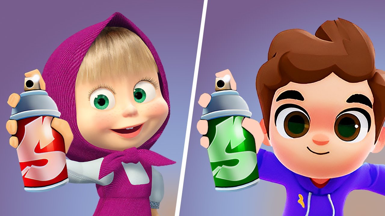 Kooply Run Subway Craft VS Masha And The Bear Run, Subway Runner Games, Kooply Run Game, Subway Surf