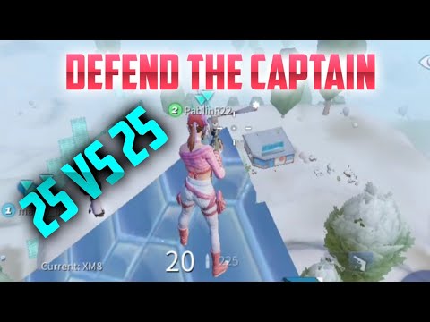 Defend The Captain Challenge! 25 vs 25! (Creative Destruction)