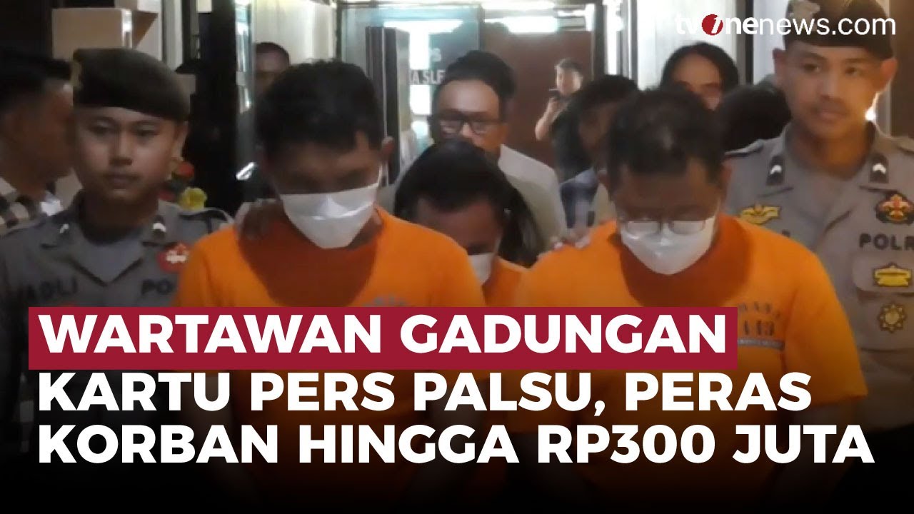 Keluar Hotel, Langsung Diperas! Aksi Wartawan Gadungan Berakhir di Jeruji Besi | OneNews Update