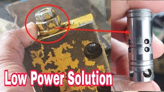 How to Hydraulic Low Power Solution And Self Reducing Wall Adjustment Komatsu Pc4008R &2007 & 210