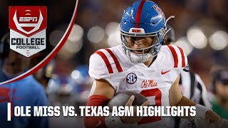 Ole Miss Rebels vs. Texas A&M Aggies | Full Game Highlights