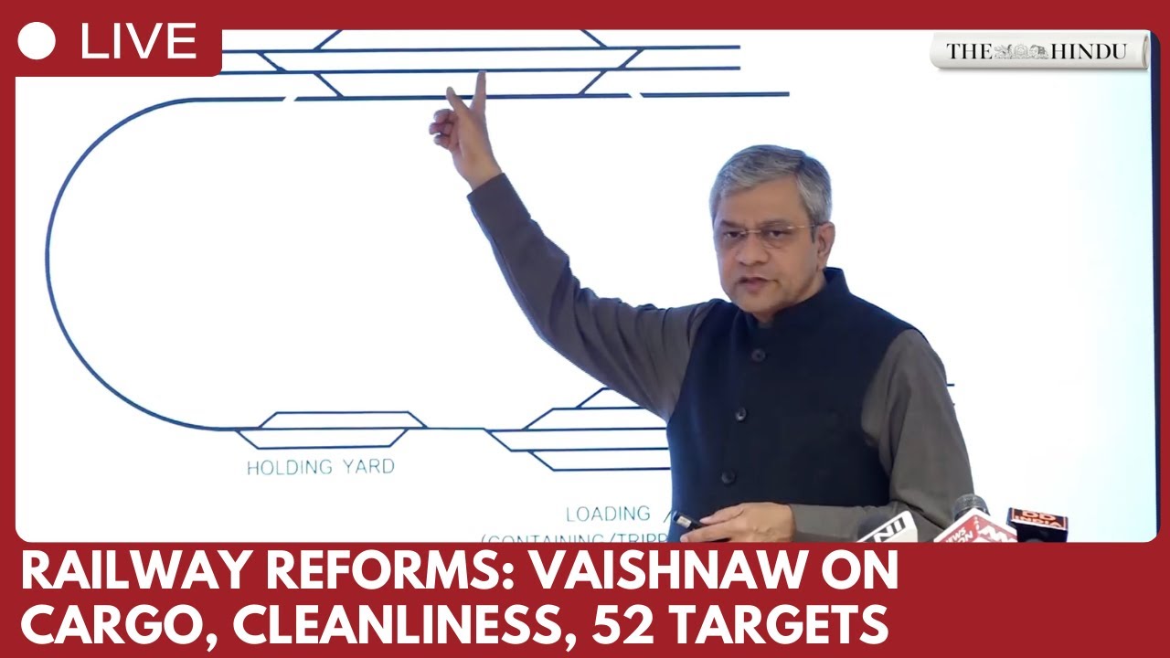 Ashwini Vaishnaw outlines railway reforms, cargo terminal expansion and passenger services