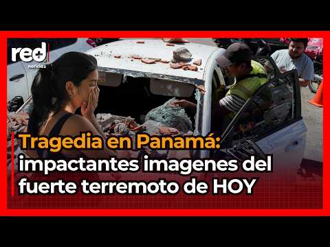 EARTHQUAKE IN PANAMA TODAY: shocking footage of the powerful tremor that triggered a continental ...
